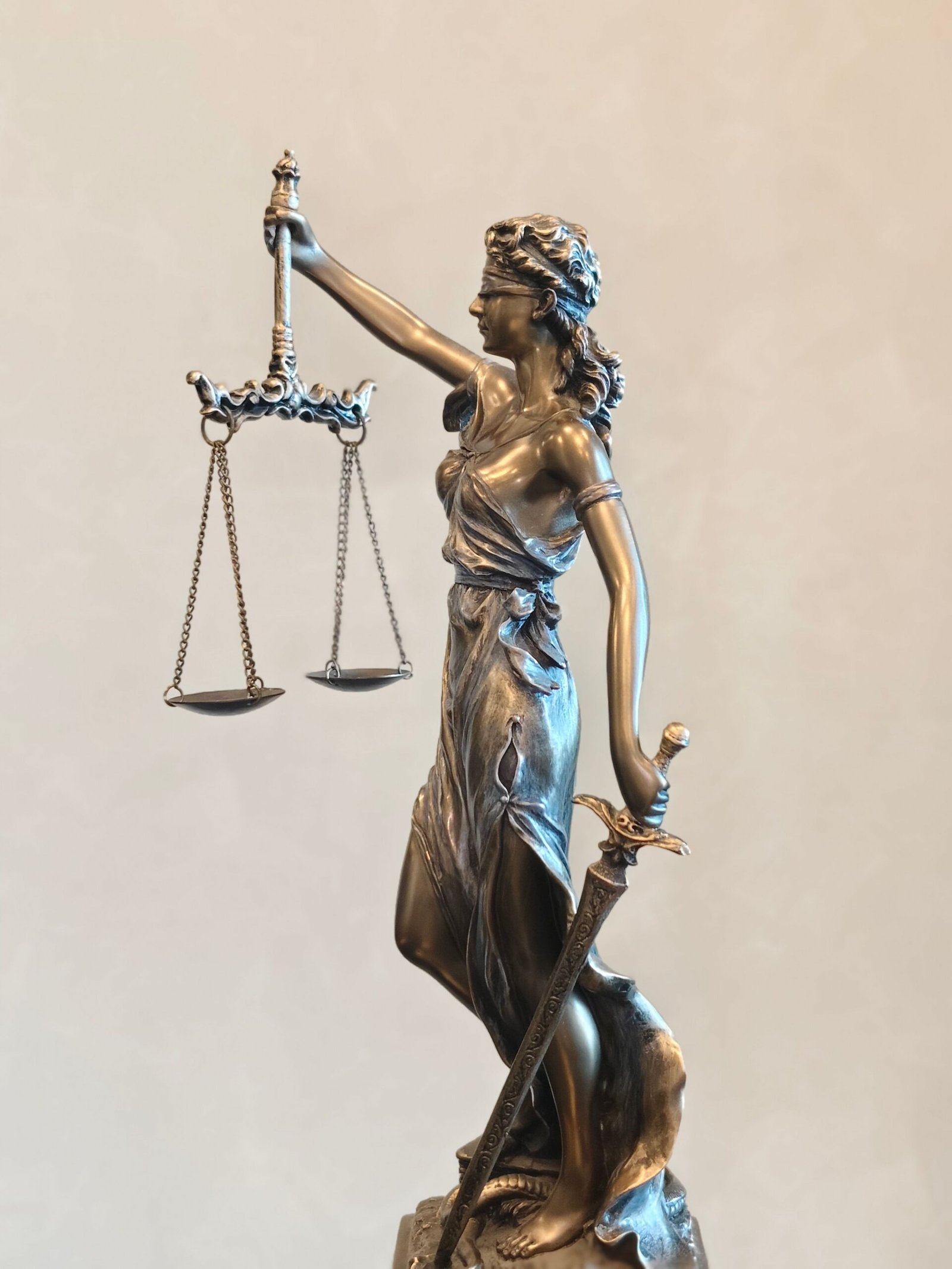 Lady Justice representing access to justice