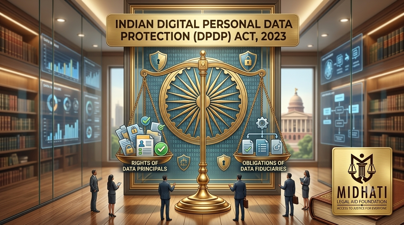 DPDP Act India — Digital Personal Data Protection Act 2023 complete guide by Midhati Legal Aid Foundation